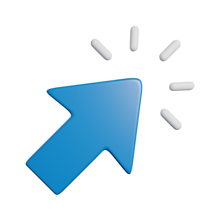 Photo a blue arrow pointing up with the word quot blue quot on it