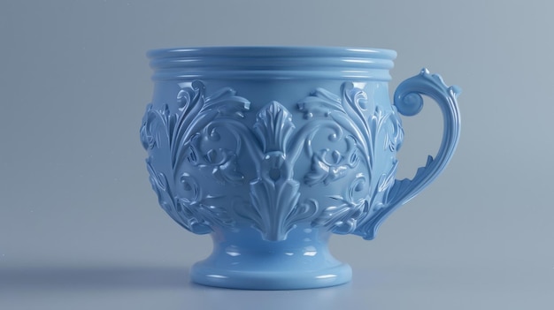 blue baby cup