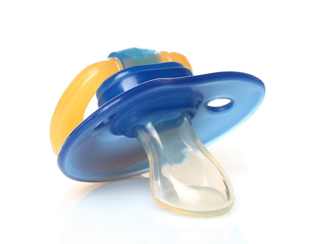 Blue baby pacifier xA