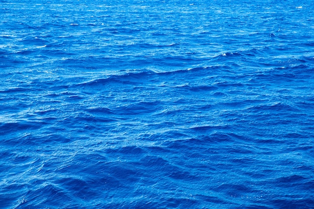 Photo blue background of sea water