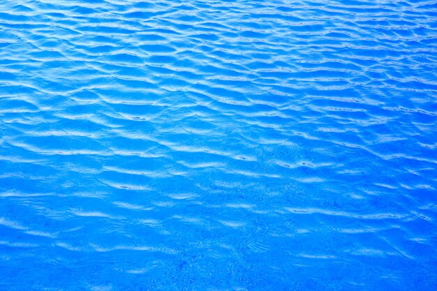 blue background of sea water