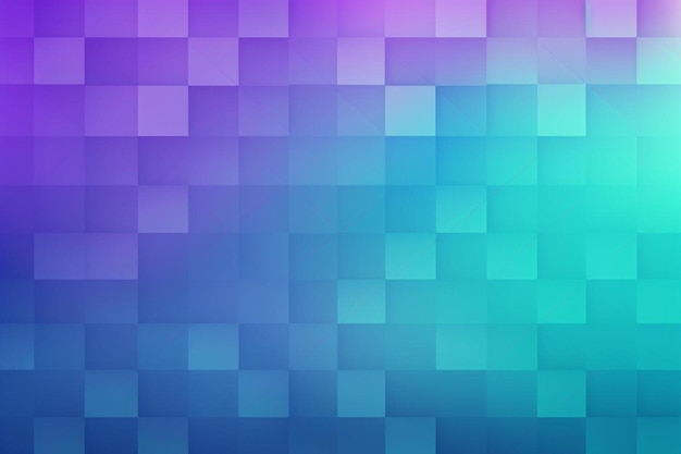 The blue background of the squares with the purple and blue squares