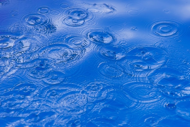 Blue background. water. abstraction