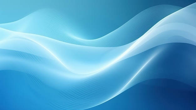 Blue background with a blue background and a white wave design.