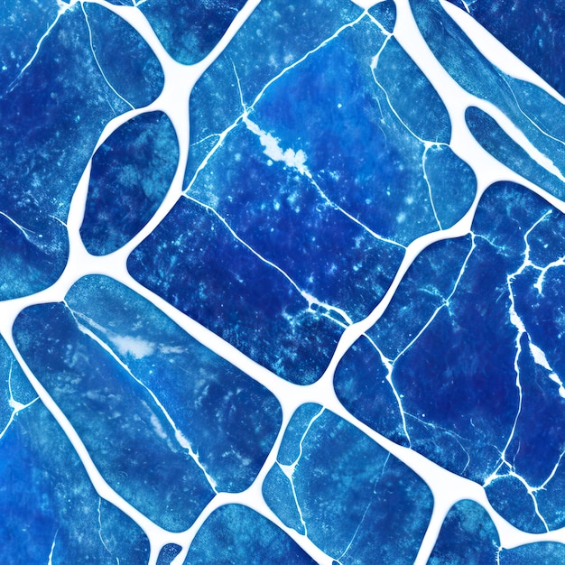 Blue background with blue texture marble abstract