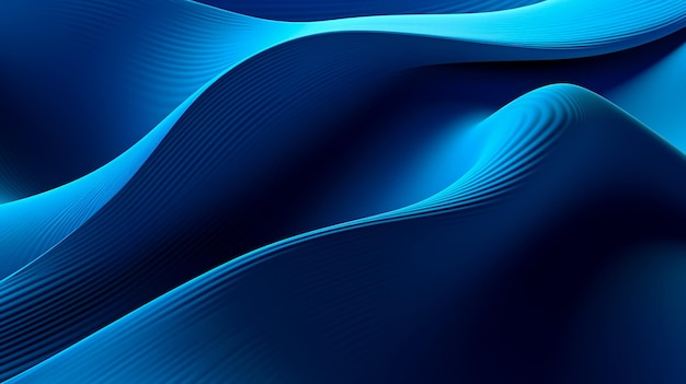 Blue background with a blue wave design