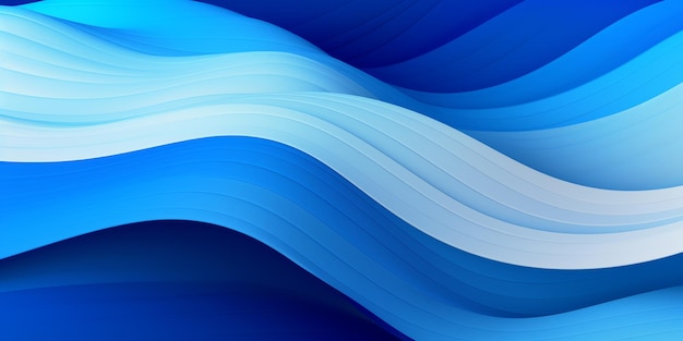 Blue background with a blue wave