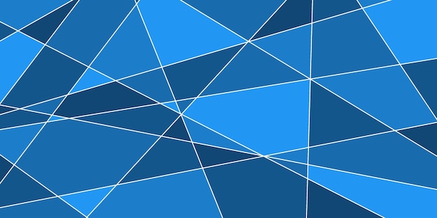 Photo a blue background with a few triangles and a blue sky