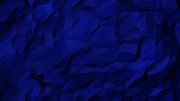Foto sfondio blu con forme geometriche linee strisce triangoli mosaico poligonale rete geometrica