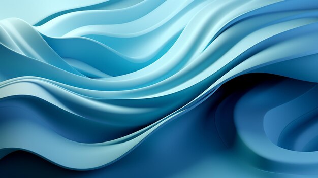 blue background with neat wavy shapes