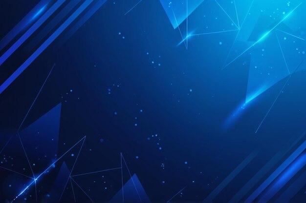 Photo a blue background with a pattern of dots and stars