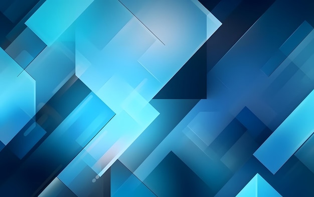 Photo blue background with a pattern of squares and lines