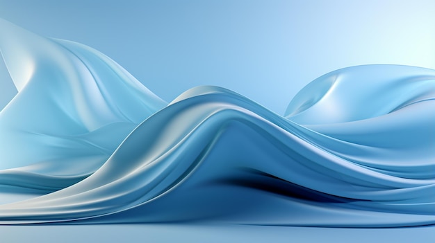 blue background with a soft wave