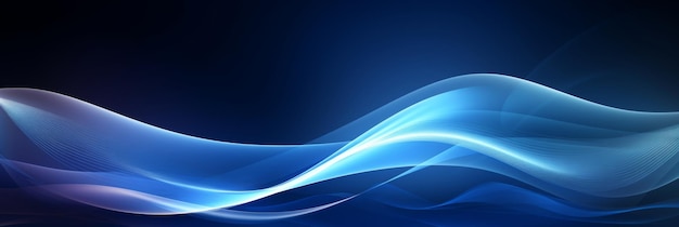 blue background with wavesbanner