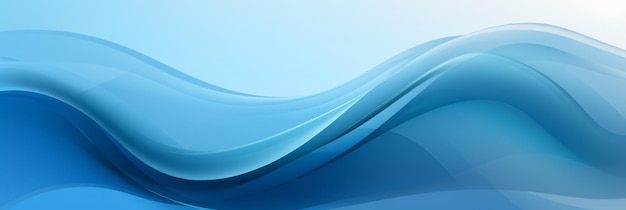 blue background with wavesbanner