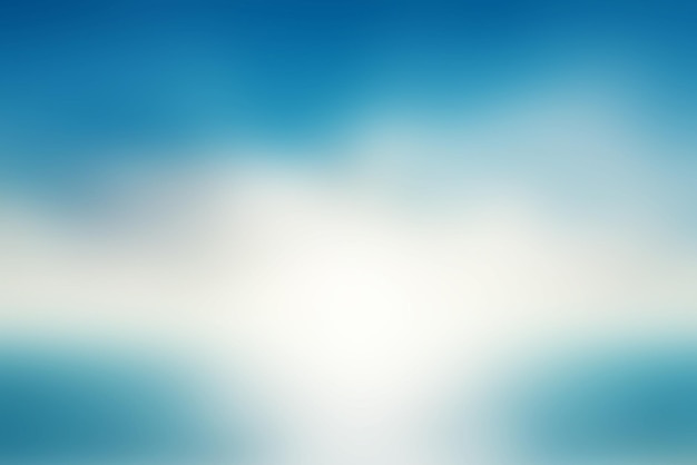 Blue background with a white cloud