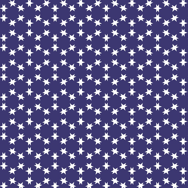 Photo a blue background with white stars.