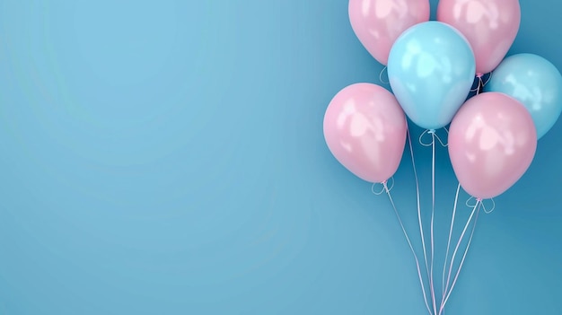 blue balloons