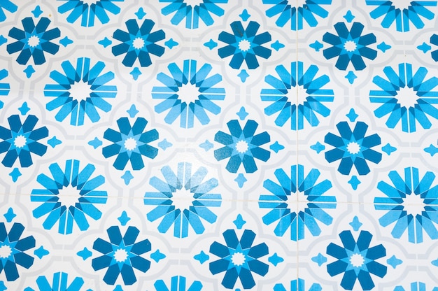 도트 패턴 배경으로 블루 봉숭아 꽃입니다. 고품질 사진
