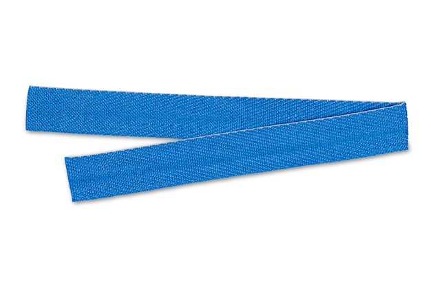 a blue belt that has a blue strap on it