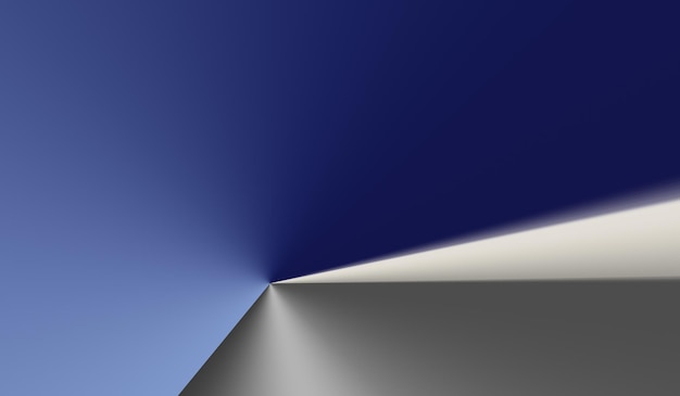 Blue black 3d abstract background