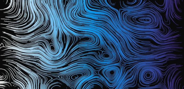 A blue and black background with a pattern of lines and lines