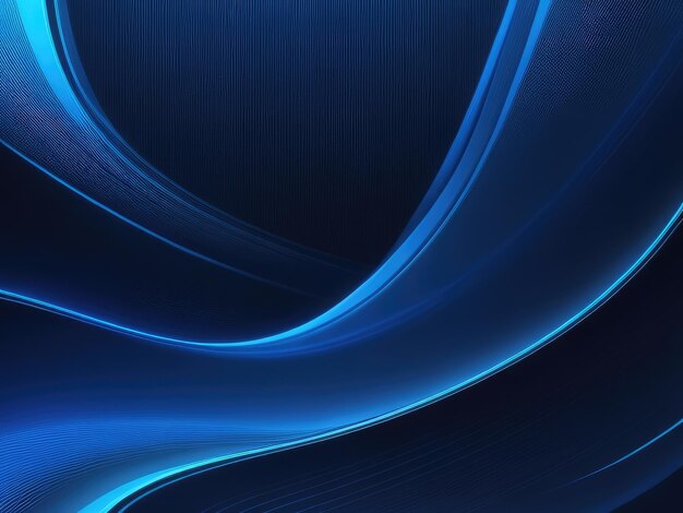Blue and black motions abstract background