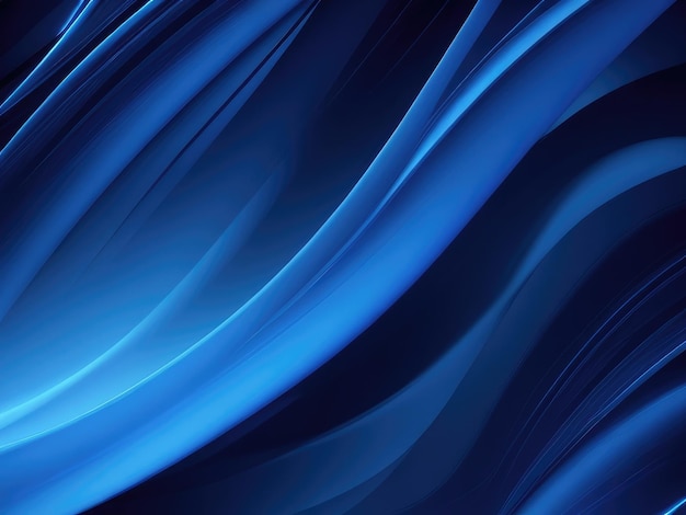 Blue and black motions abstract background