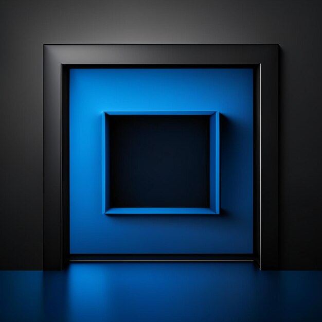 Foto sfondio quadrato blu e nero sfondo carta da parati astratto