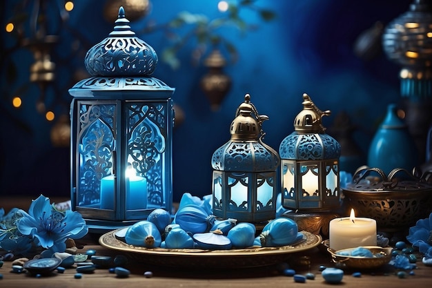 Blue Bliss of Ramadan