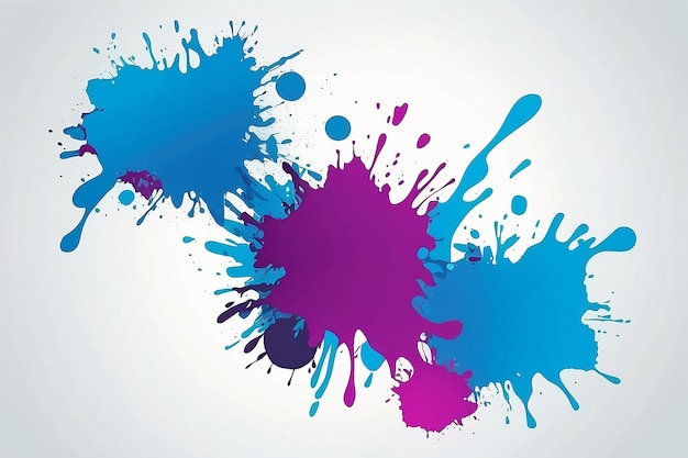 Blue Blot stock illustration