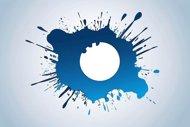 Blue Blot stock illustration