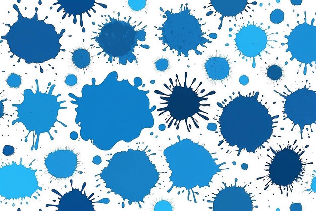 Blue Blot stock illustration