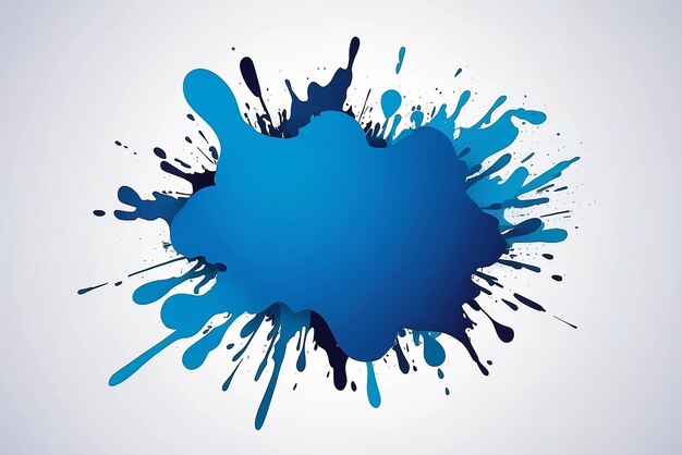 Photo blue blot stock illustration