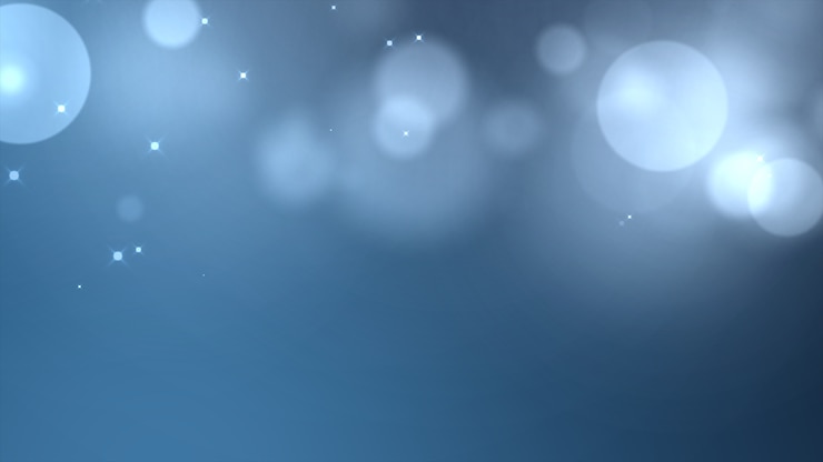 Photo blue blur abstract background. bokeh christmas blurred beautiful shiny with blur bokeh lig