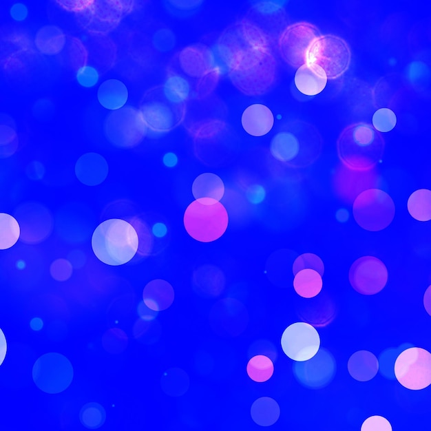 Blue bokeh background for seasonal holidays celebrations and all design works