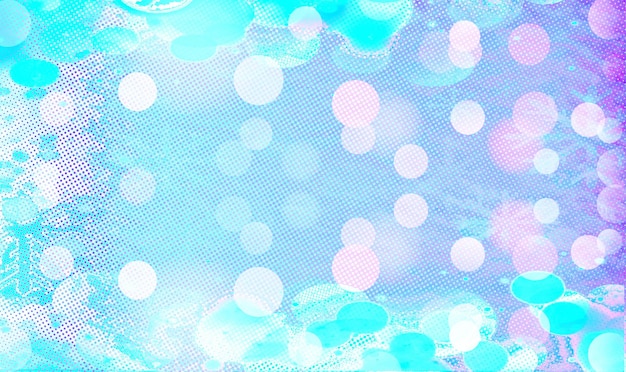 Blue bokeh background for seasonal holidays event and celebrations