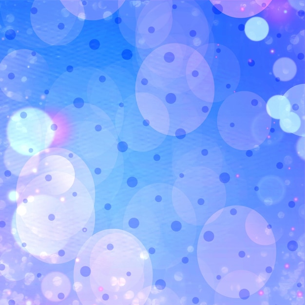 Blue bokeh background for seasonal holidays event and celebrations