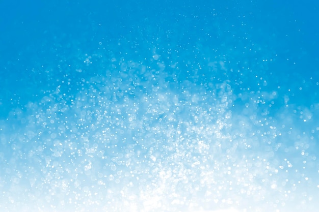 Синий фон боке Зимний элегантный фон боке Сезонный охлаждающий свет декоративный абстрактный элемент дизайна