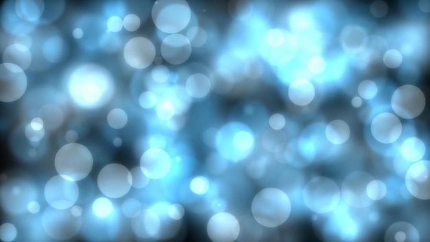 Blue bokeh background with a blurry blue bokeh effect