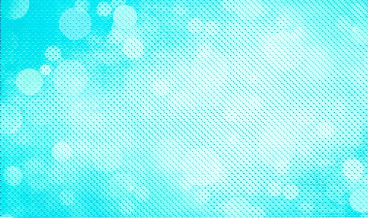 Photo blue bokeh background with copy space for text or image