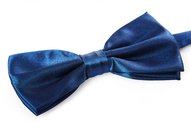 Photo blue bow-tie