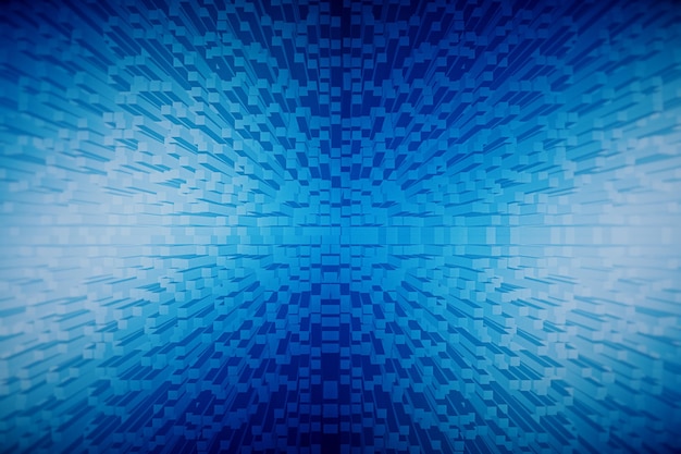 Blue brick background