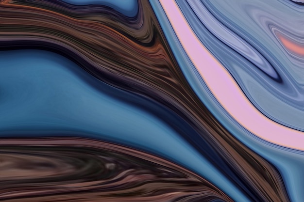 A blue and brown abstract background with a pink and blue background.