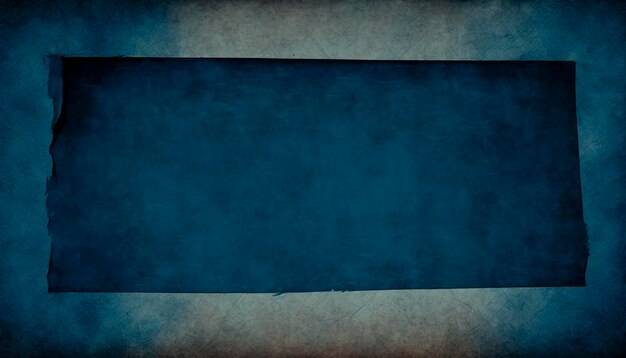 青と茶色の背景に「青」と表示された長方形