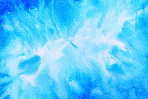 blue brush strokes watercolor abstract background