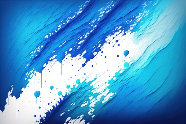 blue brushstrokes background