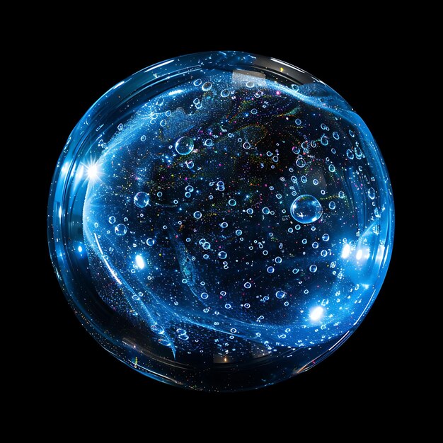 a blue bubble that has the word quot stars quot on it