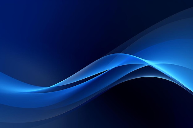 Blue business style abstract lines background