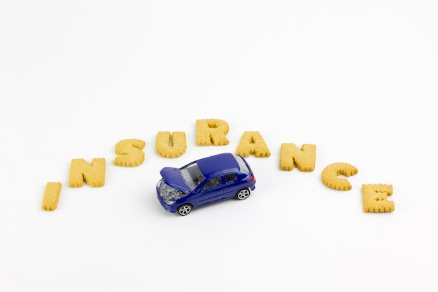 blue car toy insurance